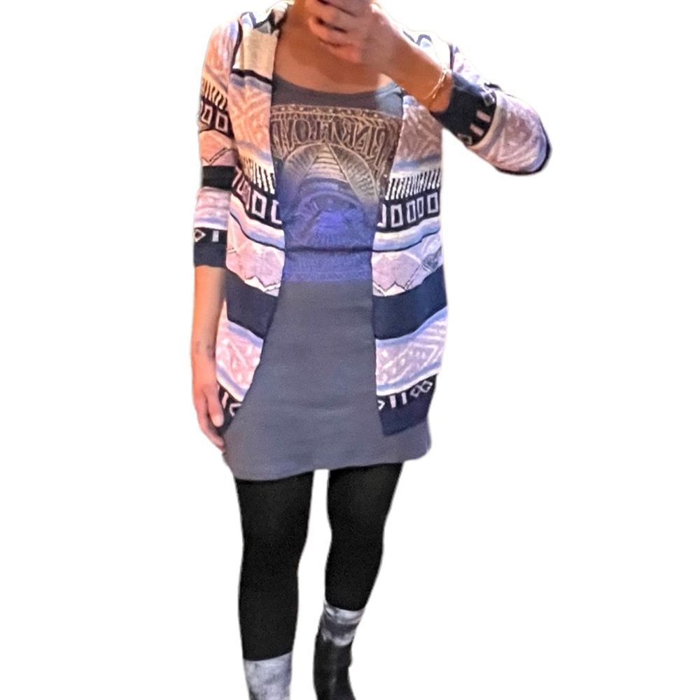 Love Aztec Multi Color Cardigan S : M/L - Picture 7 of 10